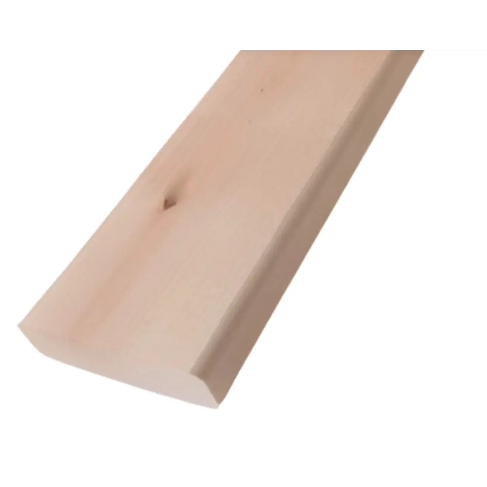 Полок сращенный 26х90х2400 мм Липа сорт AB прямой с фаской угла Santreyd STLM-2160105