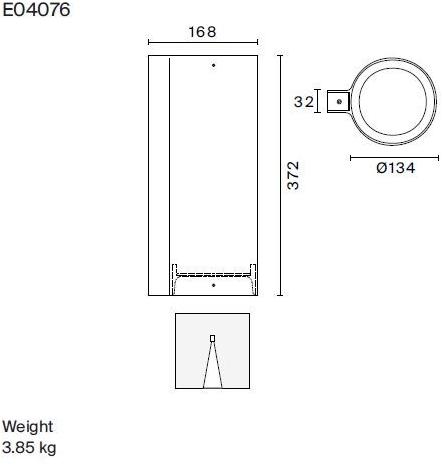 LUCEPLAN Регулируемый настенный светильник из экструдированного алюминия E04 sun-id-1416129 - Вид №4