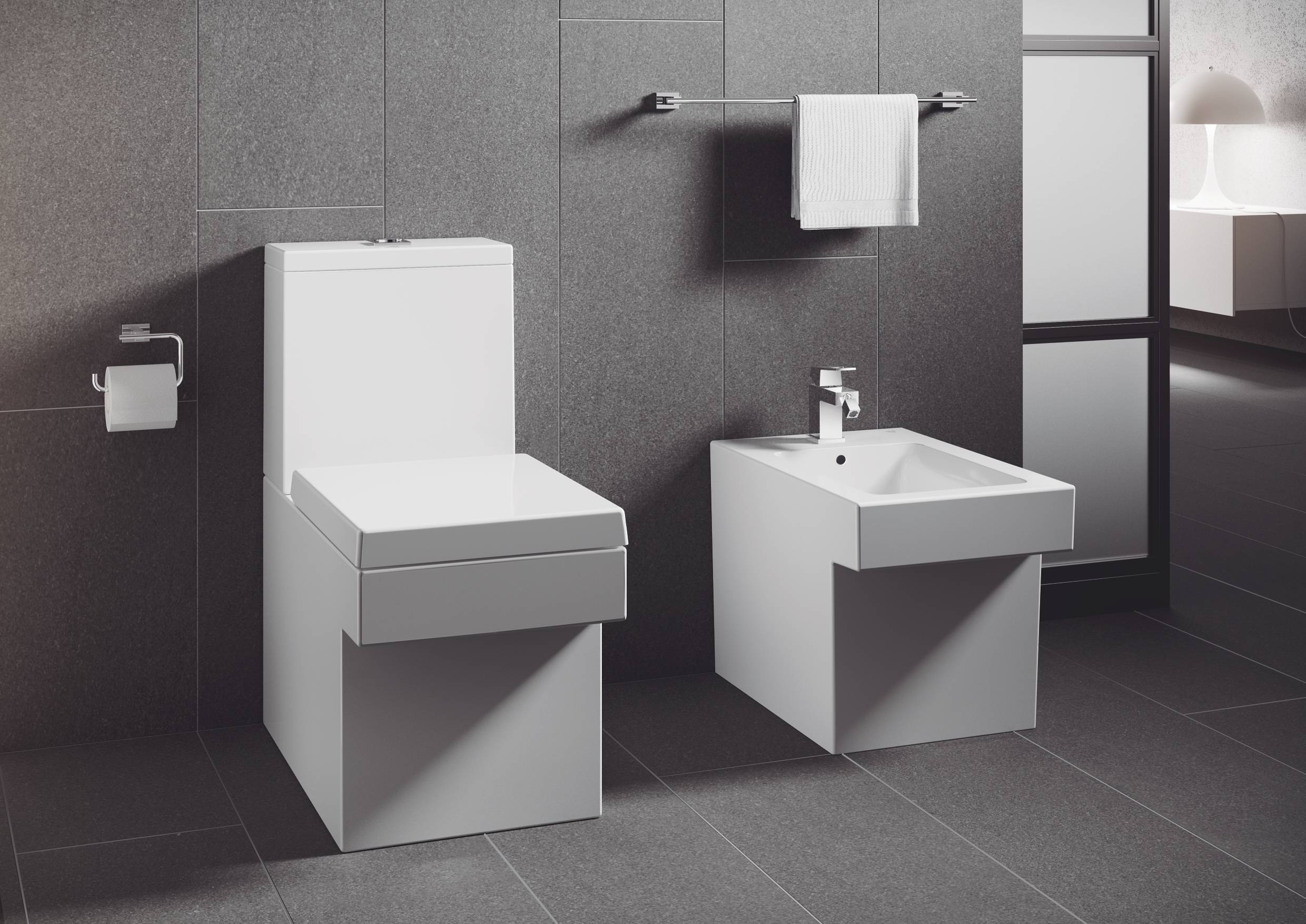 3948400H Компакт унитаз с бачком Белый Grohe Cube Италия - Вид №3