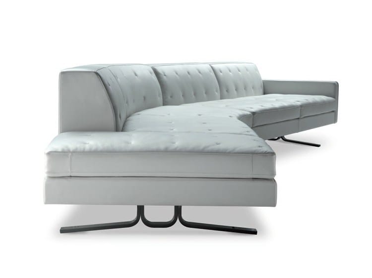 Кожаный модульный диван Poltrona Frau коллекция - диваны и кресла ARCH-00113476