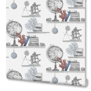 Обои флизелиновые Euro Décor «Sea» 1145-11, 1.06x10 м, цвет синий 82024423 STLM-2195707