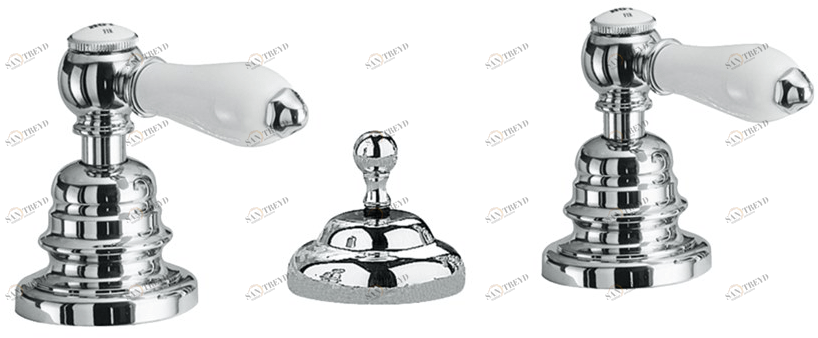 Fir Italia Смеситель для биде с 3 отверстиями Melrose 21 2120205