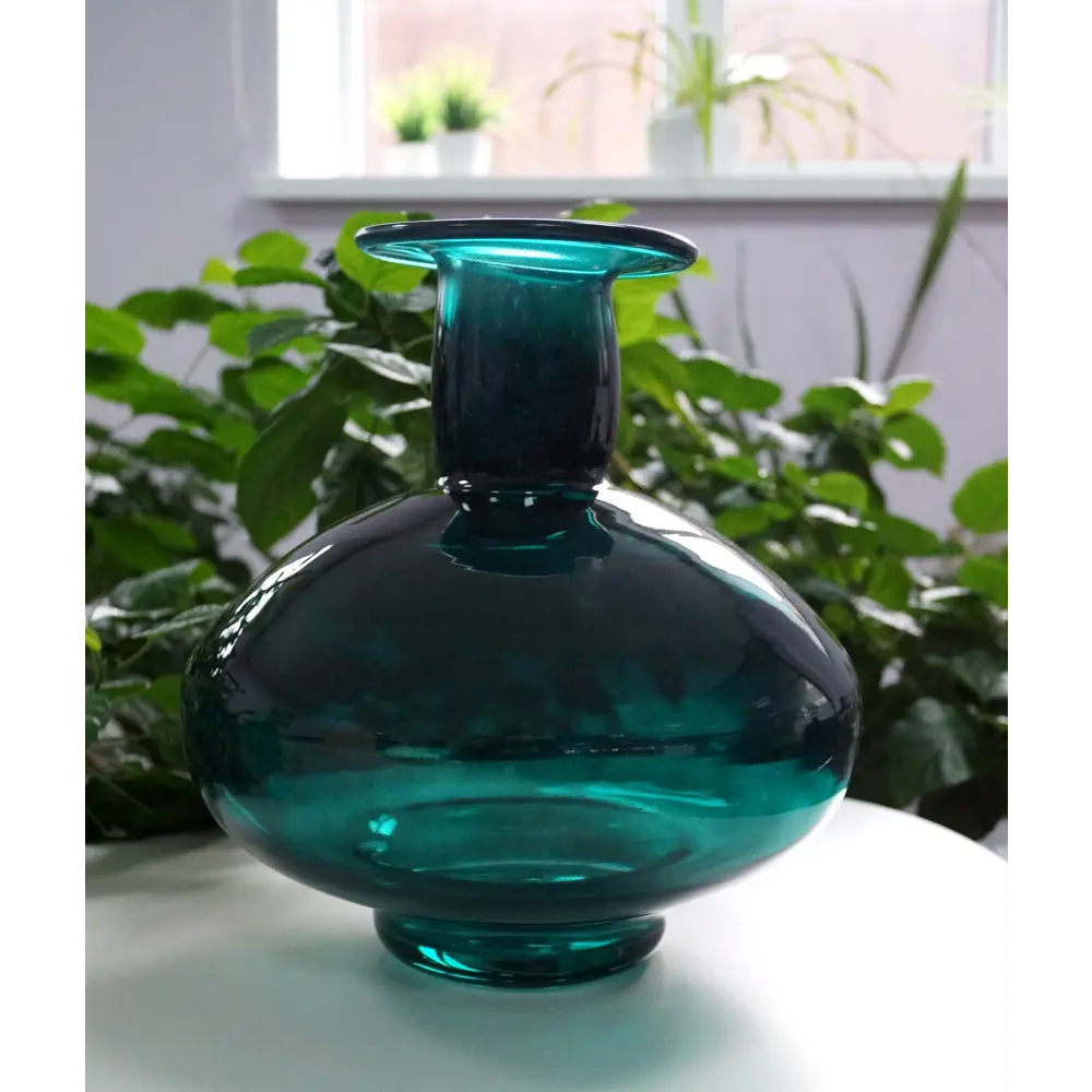 Ваза стекло цвет зеленый 32 см EVIS STLM-2087456 - Вид №2