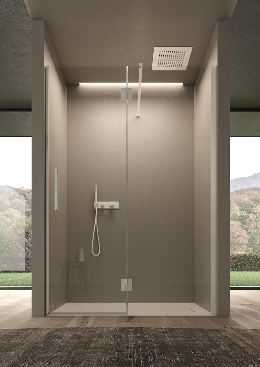 DISENIA Душевая ниша прямоугольная с распашной дверцей Easy sun-id-1504122 - Вид №1