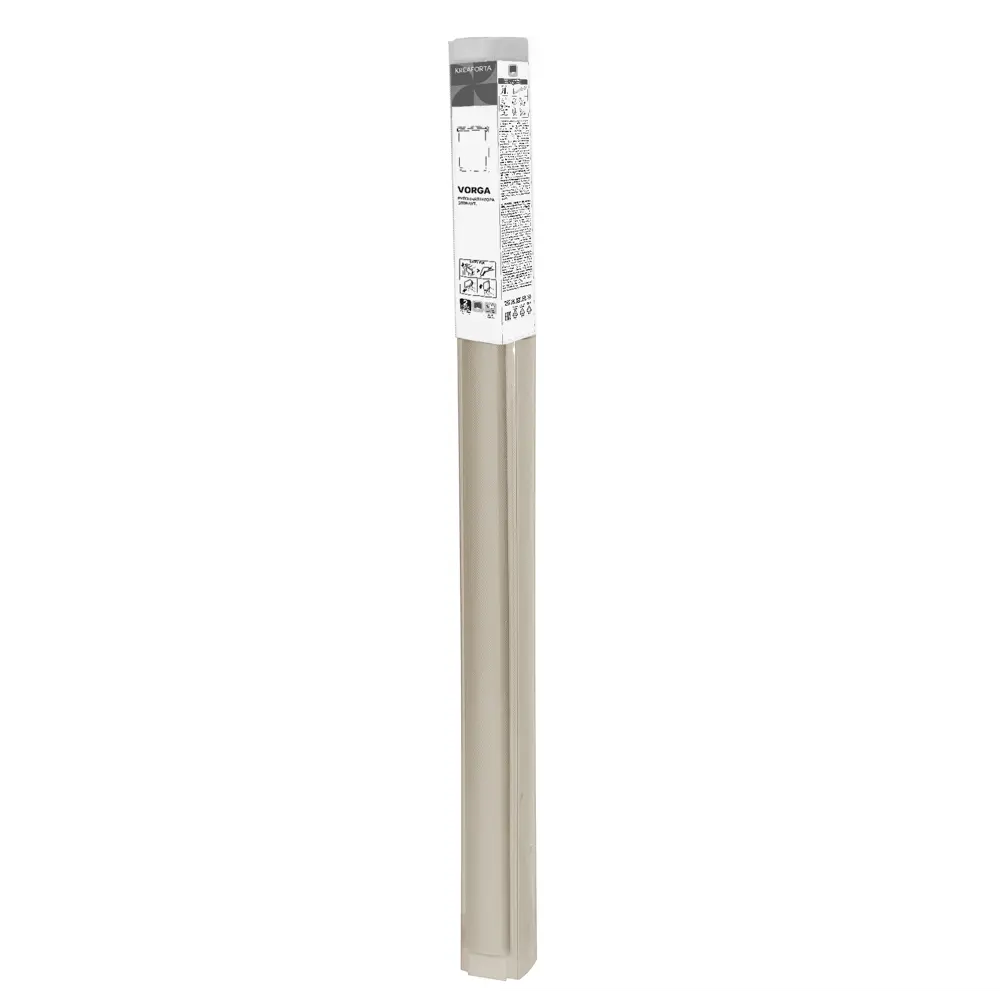 Рулонная штора блэкаут KREAFORTA Vorga 40x160 см серая STLM-2095298 - Вид №9