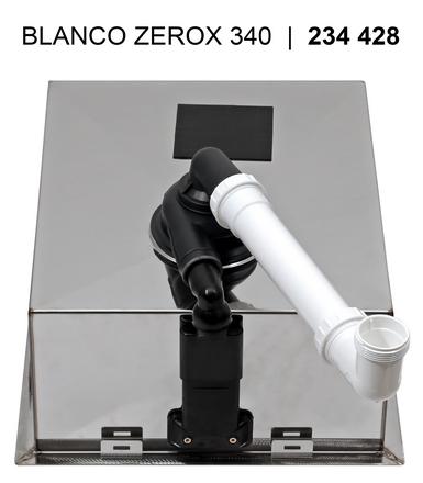 523096 Кухонная мойка Blanco Zerox 340-IF Durinox  Blanco Zerox - Вид №2