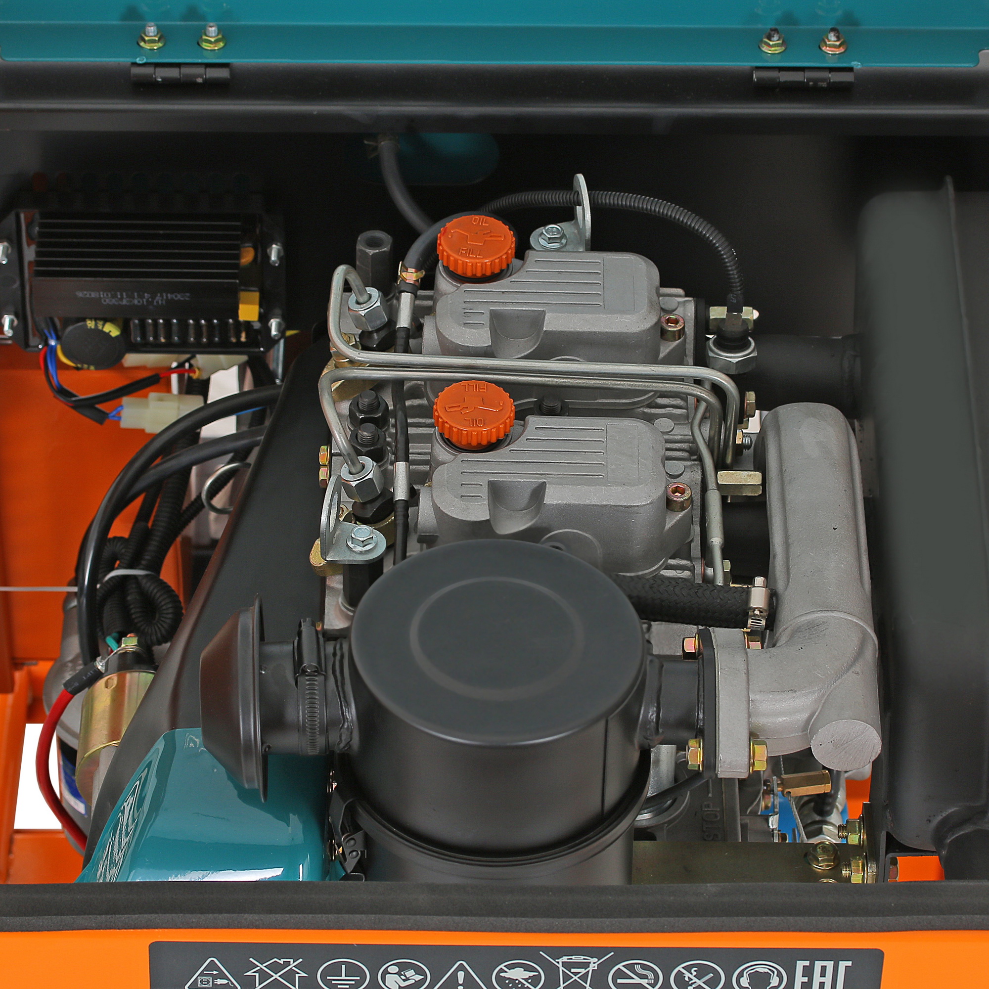 Электрогенератор  дизельный  FinePower FDG-10000/3 5403382 STDN-0145239 - Вид №7