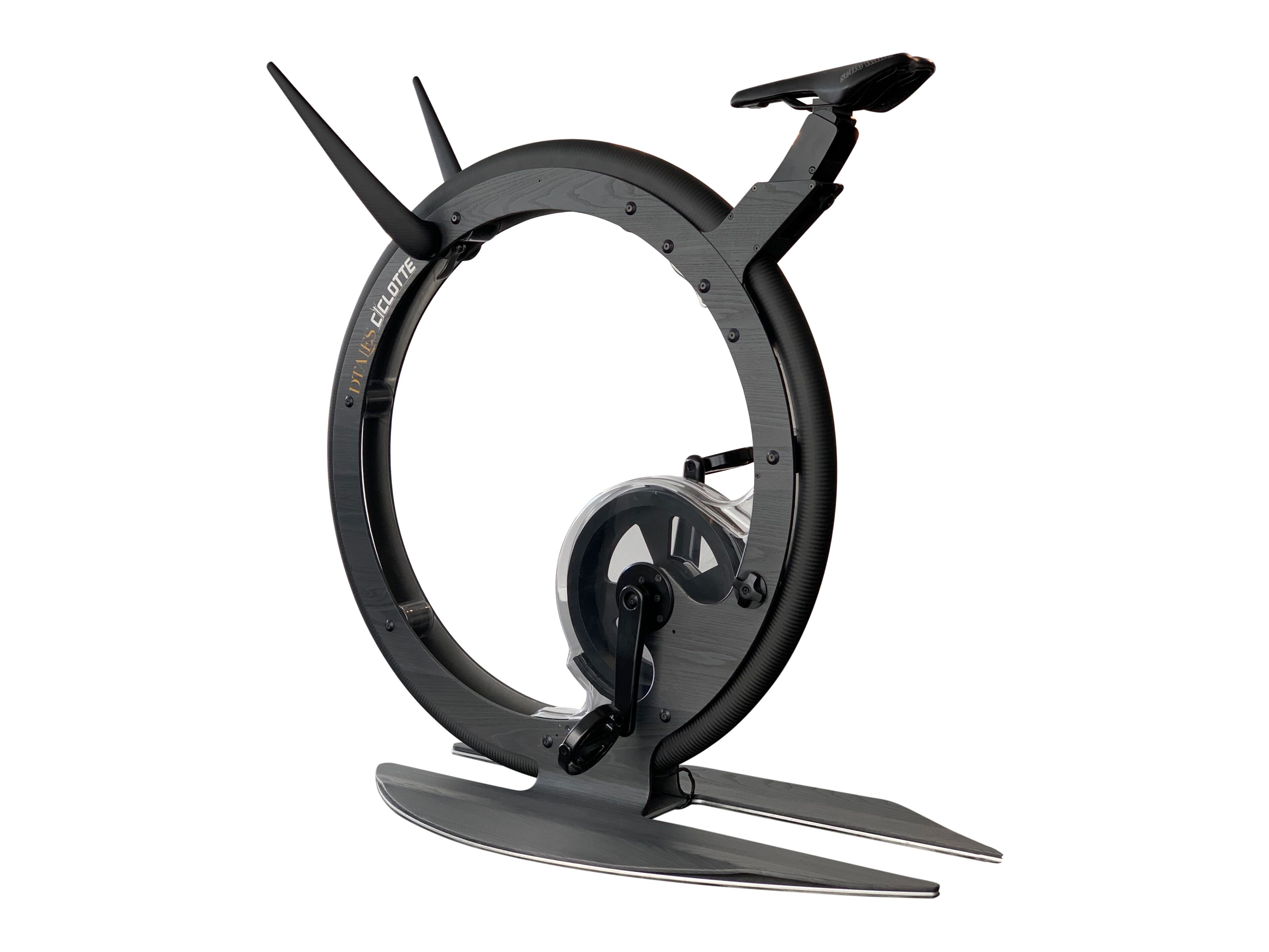 Велотренажер из дерева, стали и углеродного волокна Ciclotte CICLOTTE DTALES ARCH-00050246 - Вид №2