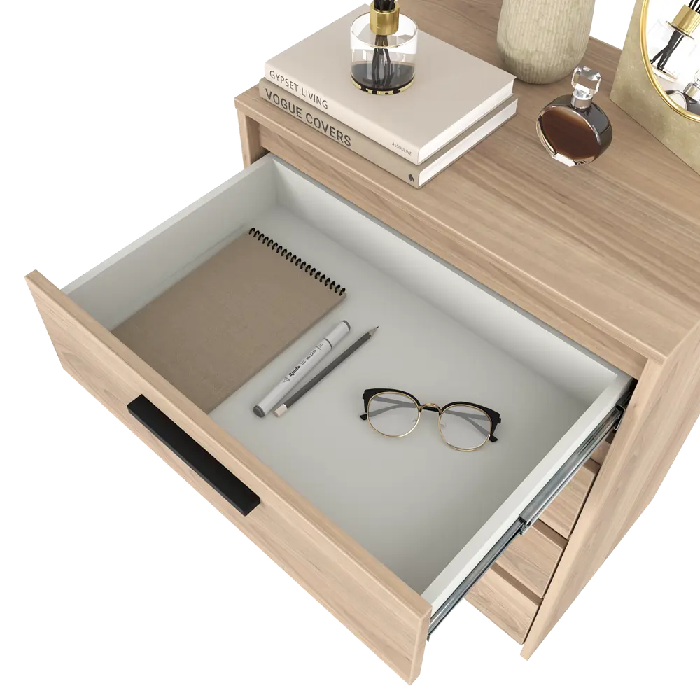 Комод Лион 4 ящика 60x84x41,7 см ЛДСП цвет дуб комано Santreyd STLM-2009974 - Вид №10