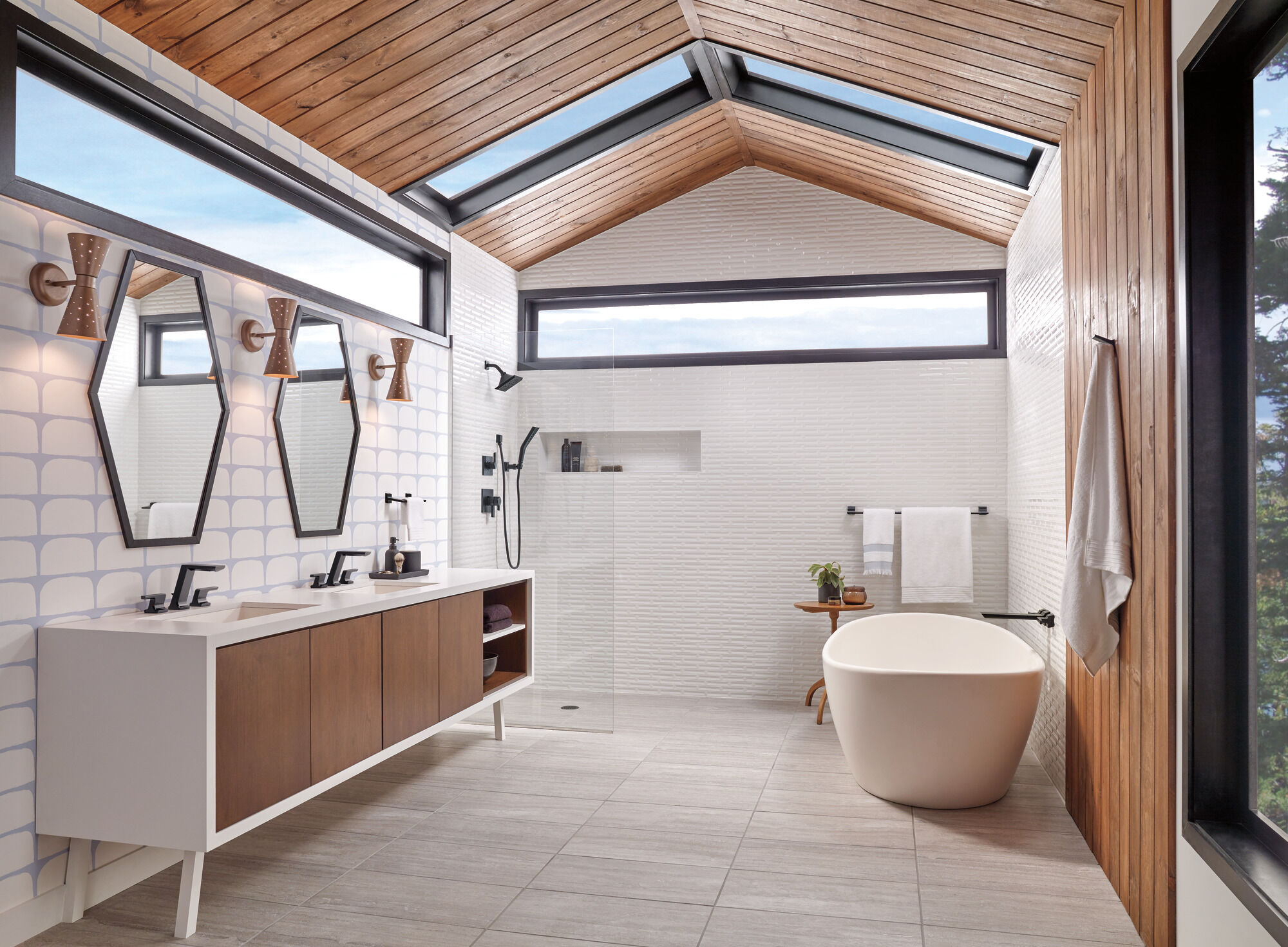 30-дюймовый полотенцесушитель Delta Faucet Tesla 75230-SS - Вид №1