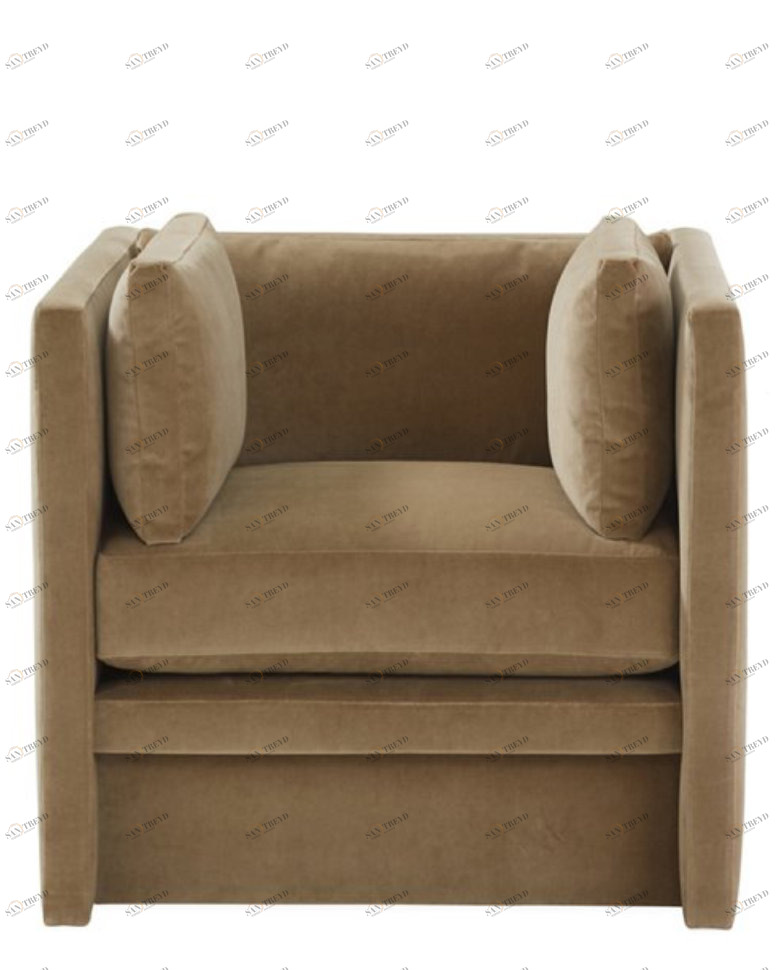 Кресло Sugar коричневое ICON DESIGNE ДИЗАЙНЕРСКИЕ 178022 Коричневый 