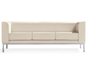 3-местный кожаный диван