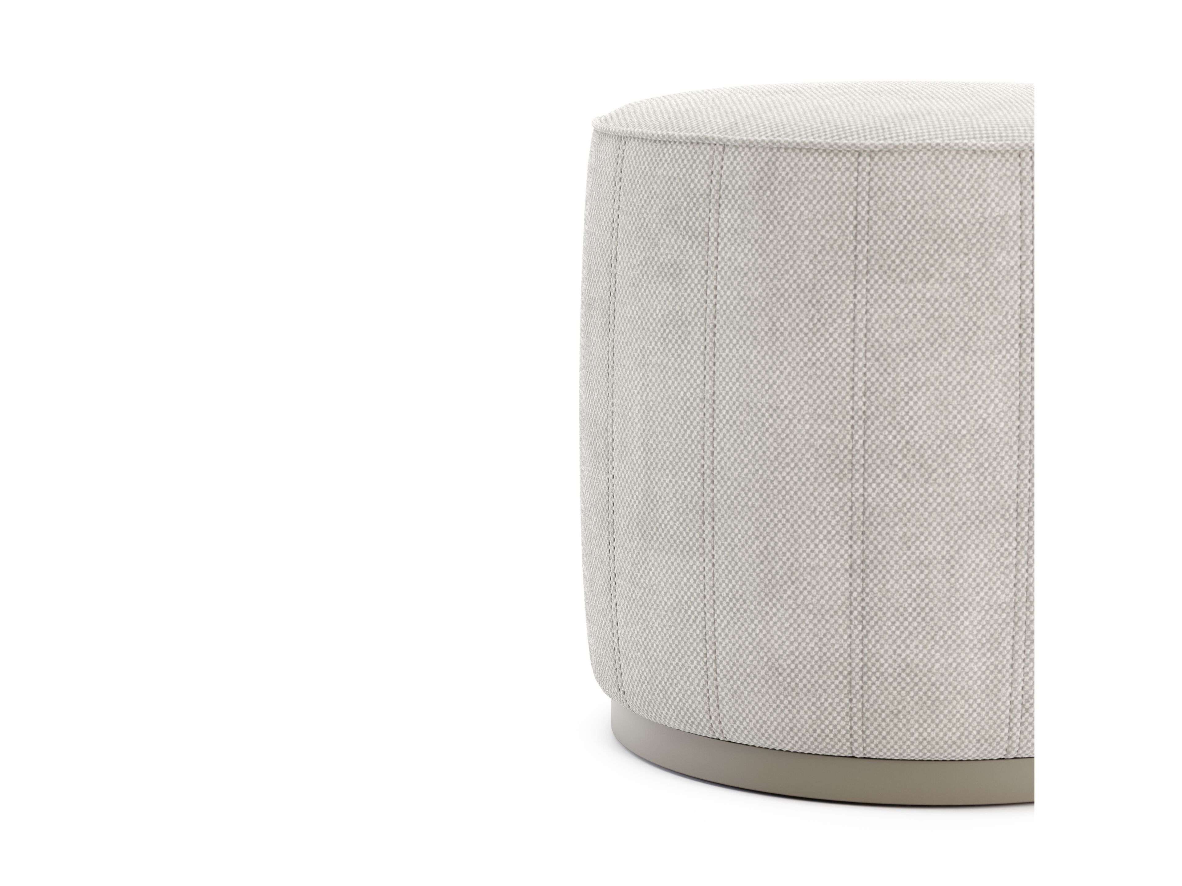 Круглый пуф из ткани Domkapa LOW ARCH-00031277 - Вид №1
