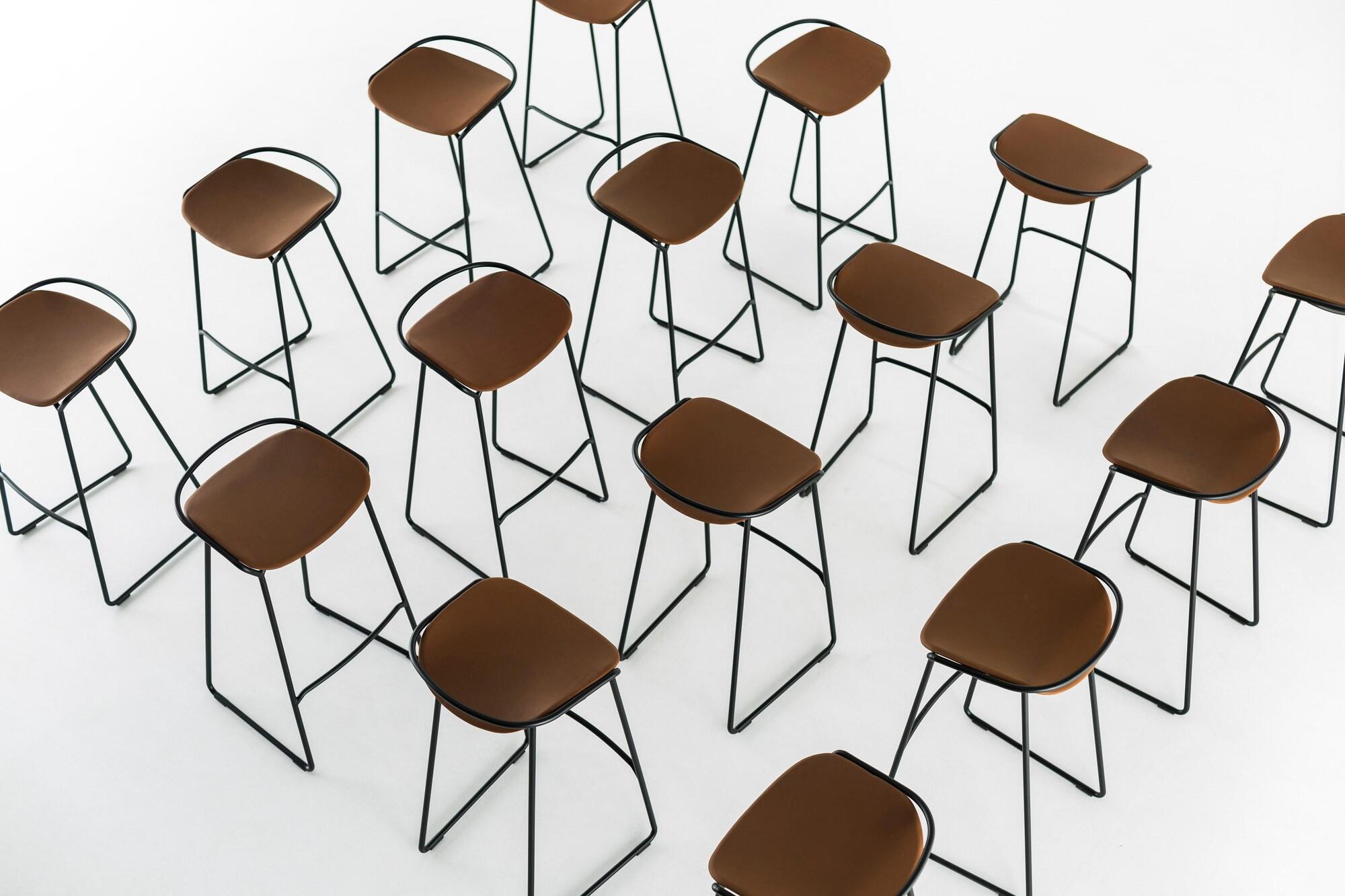 prostoria Высокий стул с обивкой Monk sun-id-1477453 - Вид №5