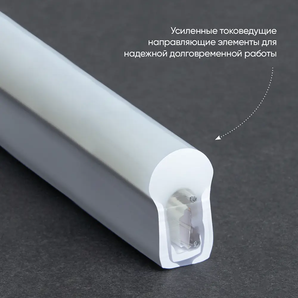 Светодиодная лента Feron LS721 для контурной подсветки SMD 2835 IP67 144 диод/12 Вт/м 220 В 25 мм 50 м холодный белый свет 89367581 STLM-2025833  - Вид №2
