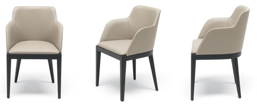 MisuraEmme Мягкое кожаное кресло с подлокотниками sun-id-1383227 - Вид №8