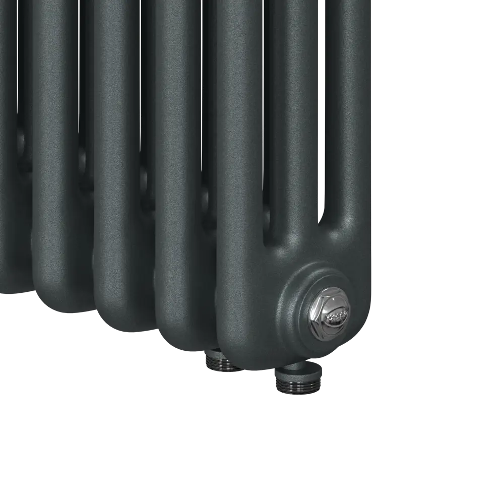 Радиатор трубчатый Rifar Tubog TUB 3057-18 DV1 TI 500/103 18 секций нижнее подключение сталь серый 88492289 STLM-2160230 - Вид №4