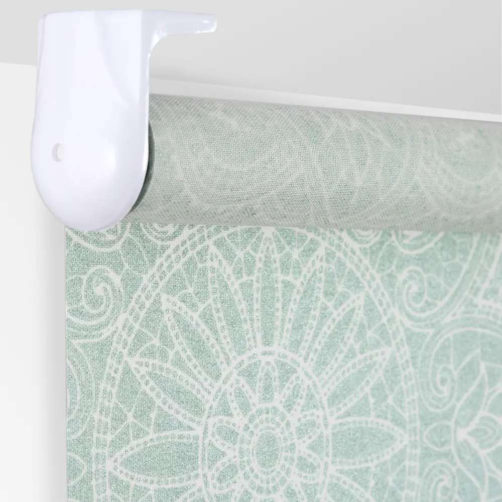 Штора рулонная «Мандала» 180х175 см, цвет бирюзовый GARDEN Нео-классика STLM-2083041 - Вид №2