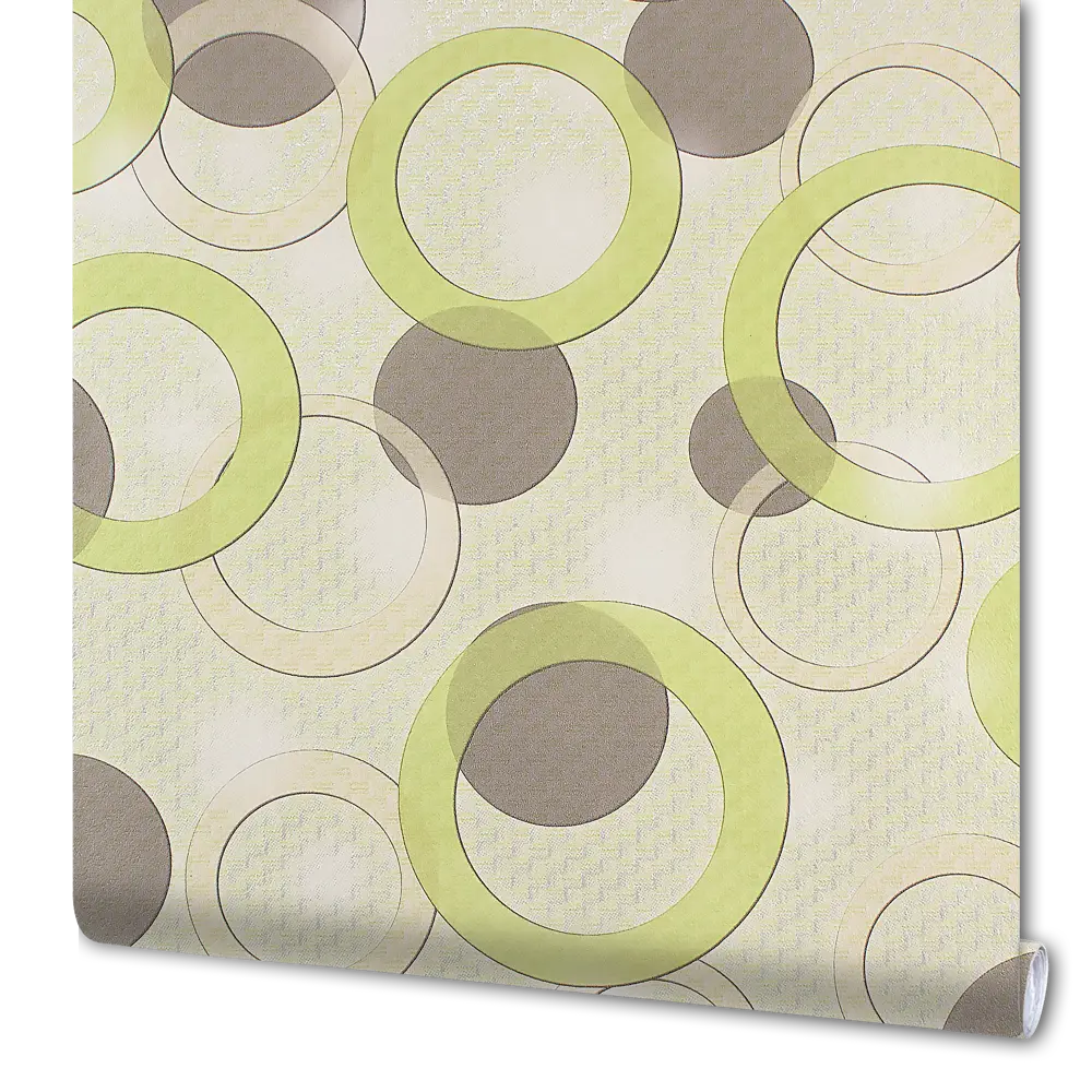 Обои бумажные Баблс зеленые 0.53 м 0100-71 Santreyd STLM-2064122