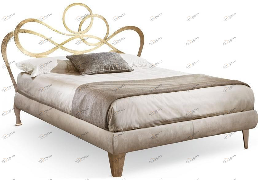 Cantori Кровать двуспальная с обивкой J'adore sun-id-1485701