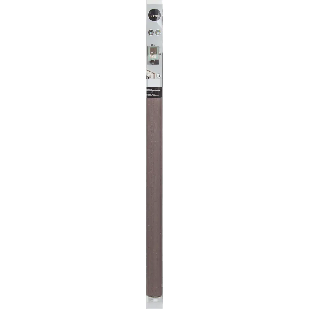 Штора рулонная Inspire Шантунг 80x250 см коричневая 82024580 STLM-2199826 - Вид №4