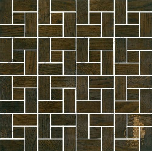 Мозаика и 3D панели из дерева Tarsi Городок 404 Дуб Селект (Гладкая) 331х331 мм 1401100025