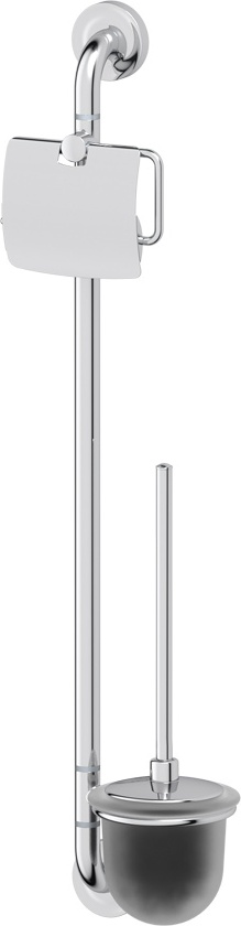 ELE 074 Штанга с 2-мя аксессуарами для туалета 72 cm ELLUX Elegance