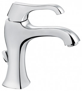 76003CR Смеситель Ares с донным клапаном для раковины, цвет хром