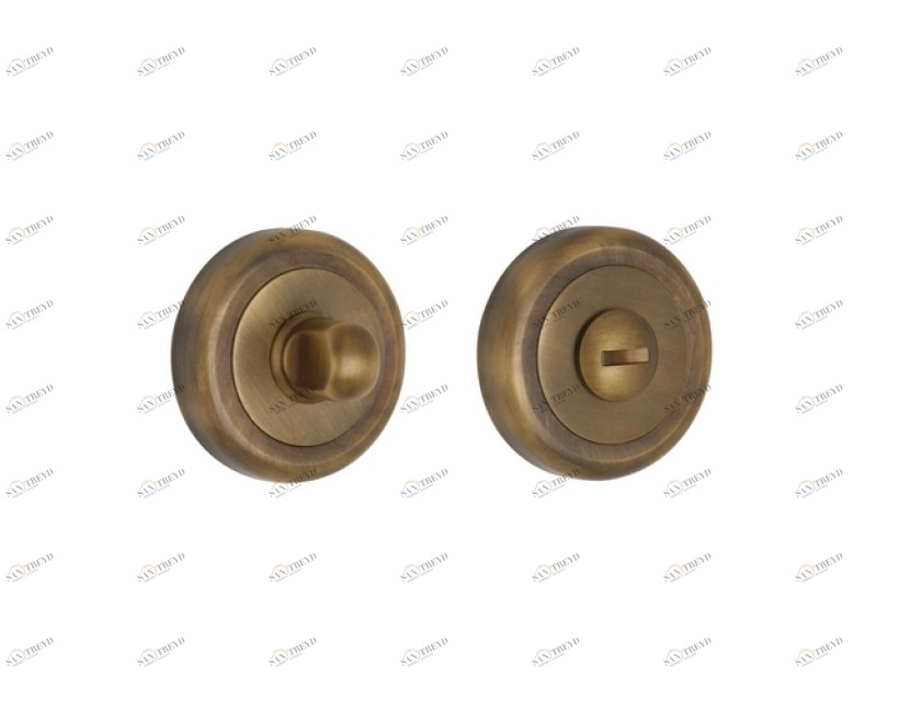 0WC060.6MM.45 Кнопка приватности с аварийной разблокировкой 6 мм Английская бронза Mestre 