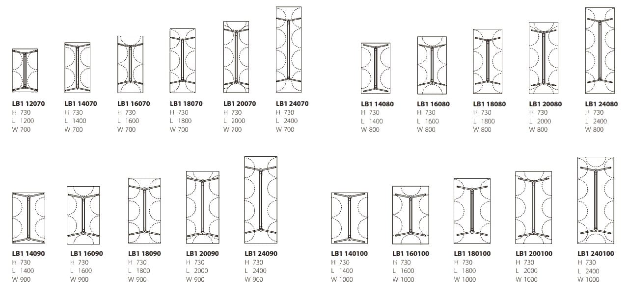 Деревянный стол для совещаний с электрической розеткой Karl Andersson LOCUS ARCH-00148558 - Вид №2