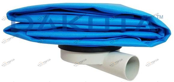 Dakota Сифон с водонепроницаемой мембраной Dakua+ - filo pavimento Poz94-13215s