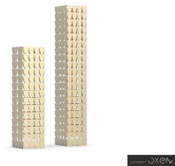 NEXO LUCE Светодиодный торшер из алюминия Oxen floor lamp 7004e1.001 / -002 - Вид №6