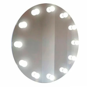 Зеркало гримерное круглое с подсветкой "Крайс" GRAUM ДИЗАЙНЕРСКИЕ 304058 Зеркальный