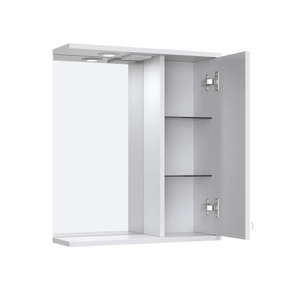 Santreyd Роллс - Зеркальный шкаф с подсветкой для ванной 55×72 см 85235129 STLM-0060274 - Вид №1