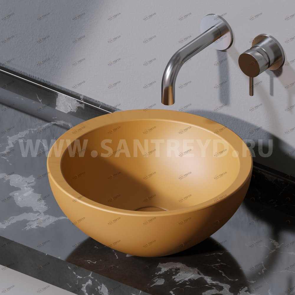 L223133 Накладная раковина на столешницу  круглая A. e T. Italia SPOT AeT ITALIA