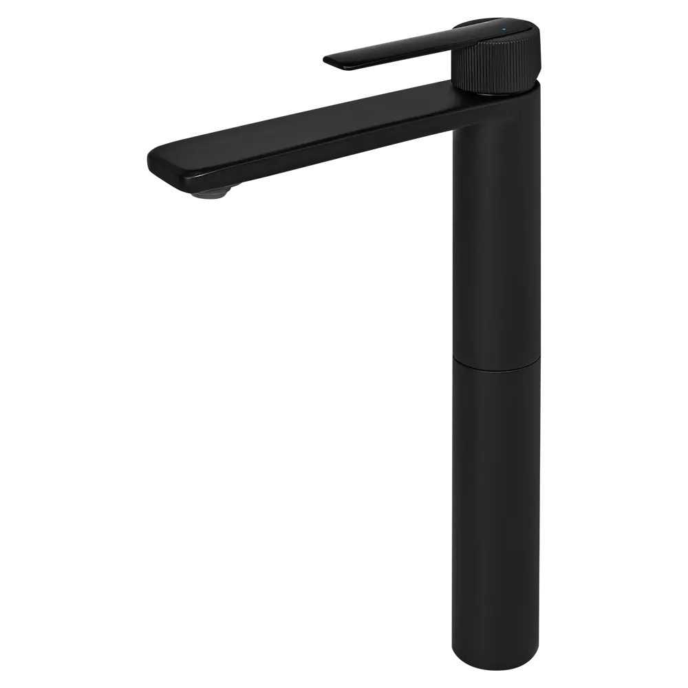 Смеситель для раковины KONSENSA Теано однорычажный на столешницу цвет черный матовый STLM-2004158 - Вид №4
