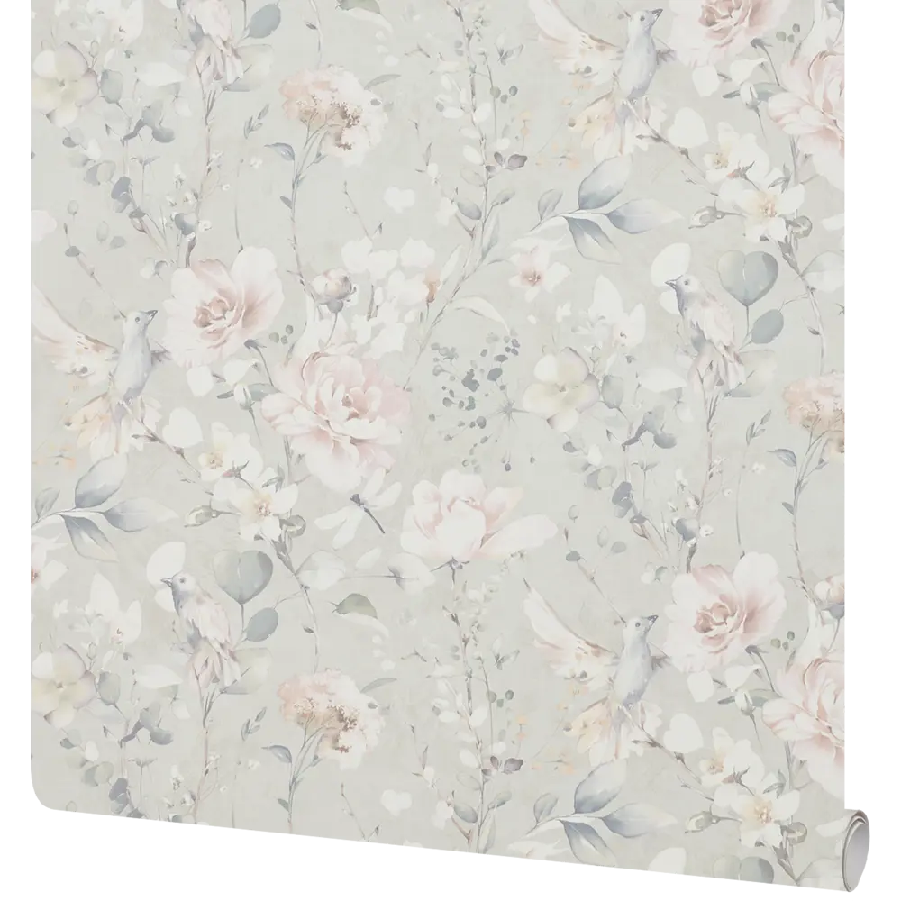 Обои флизелиновые Ateliero Garden серые 1,06х10 м At283243 STLM-2133234