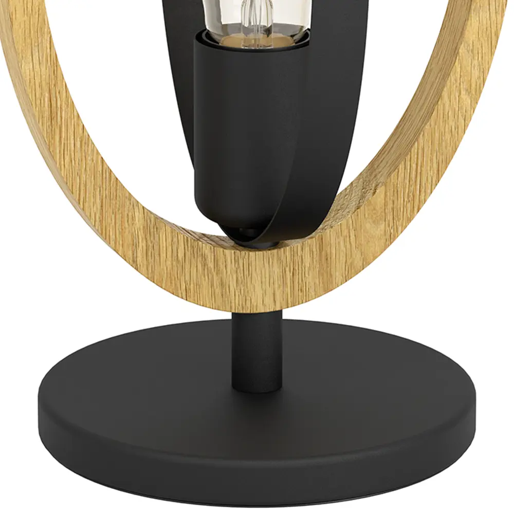 Лампа настольная Eglo Basildon 40 Вт, цвет черный STLM-2016633 - Вид №1