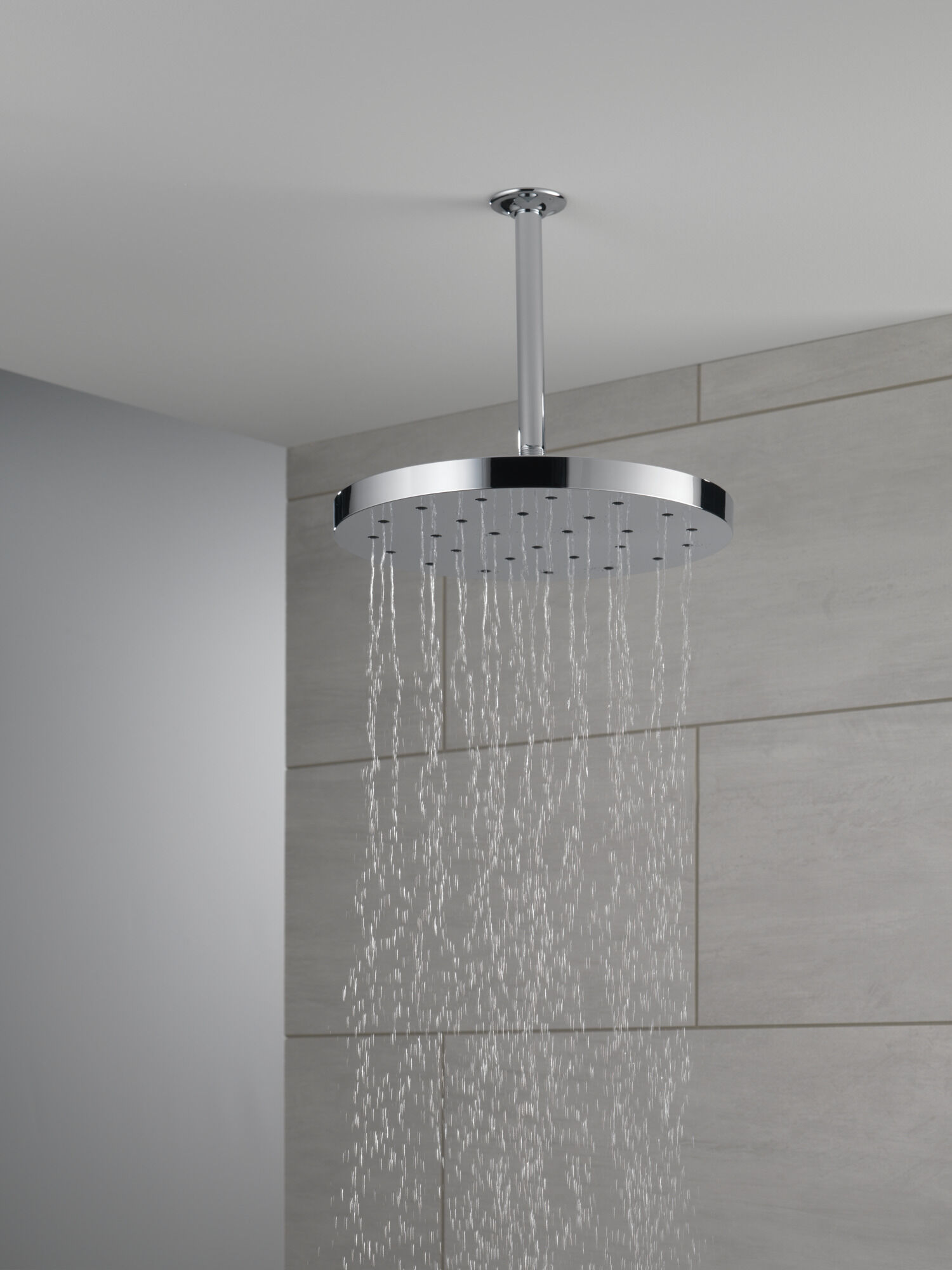 52160-SS H2Okinetic® одинарная душевая лейка с UltraSoak ™ Delta Faucet Universal Showering Нержавеющая сталь  - Вид №4