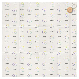 SMID83H Обертка для сэндвича многоразовая honeycomb 35х35 см, пчелиный воск Smidge