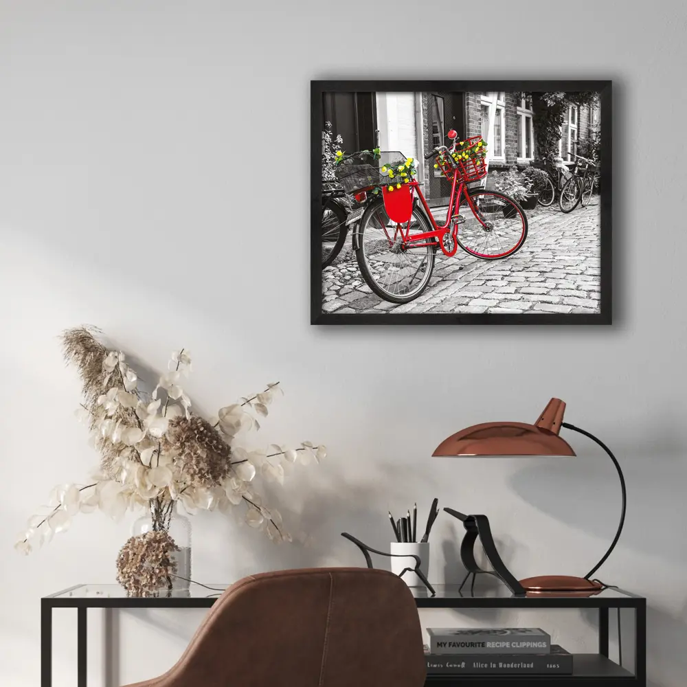 Картина в раме Велосипед 40x50 см 82718470 STLM-2042766 Santreyd  - Вид №3