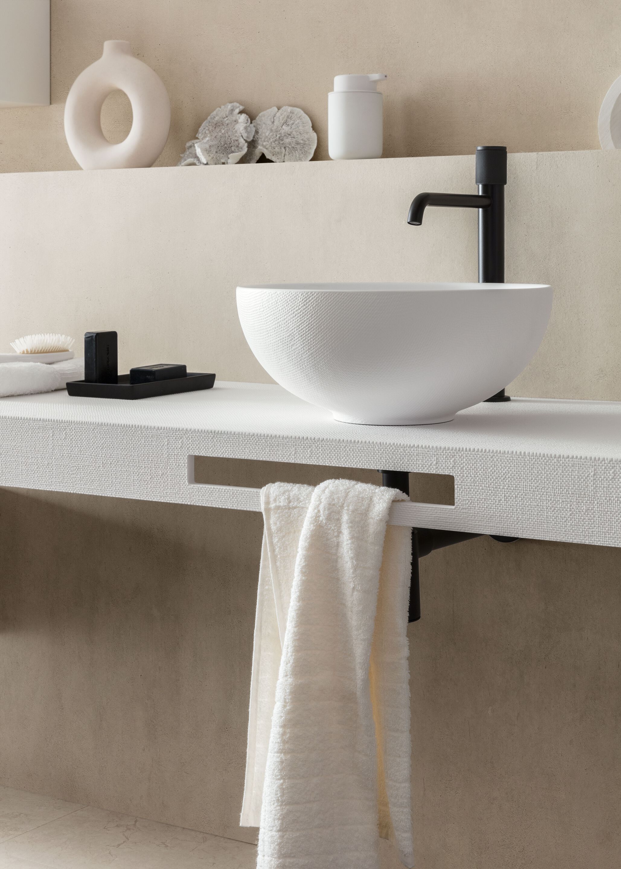 Матовый лакированный деревянный подвесной умывальник ARBLU Dress System ARCH-00127887 - Вид №2