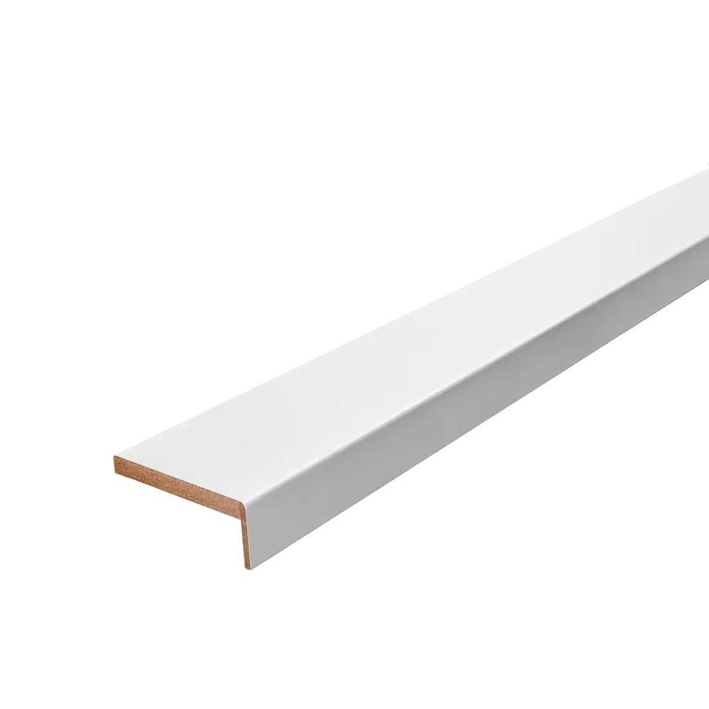 Наличник телескопический PORTIKA ПТА 2450x70x8 мм белый (5 шт.) 89424327 STLM-1584890