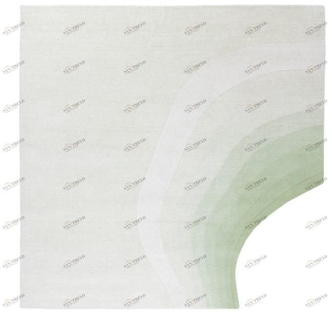 cc-tapis Ковер ручной работы на заказ Architectural sun-id-1356069