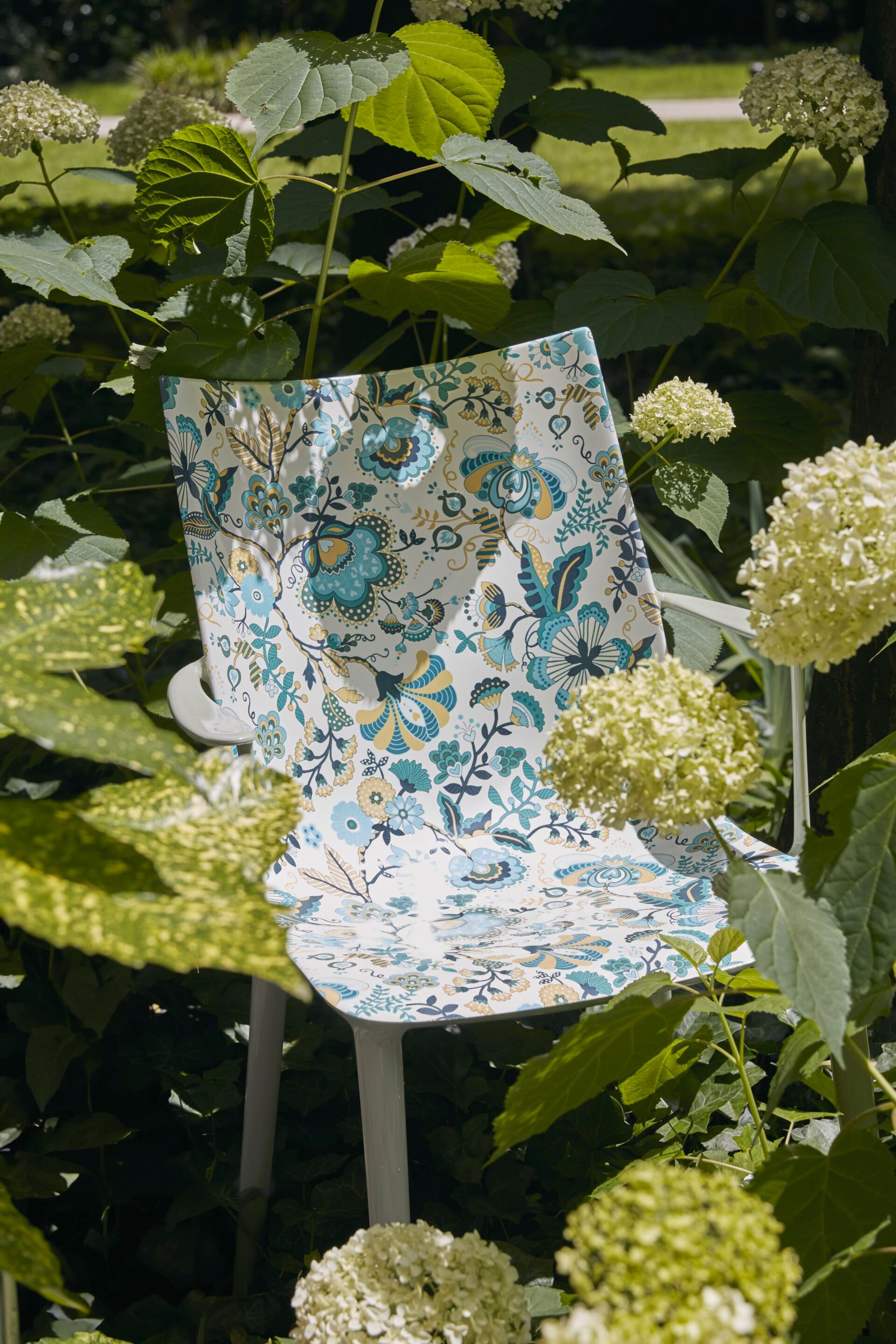 Тканевый стул с подлокотниками Kartell H. H. H ARCH-00109899 - Вид №3