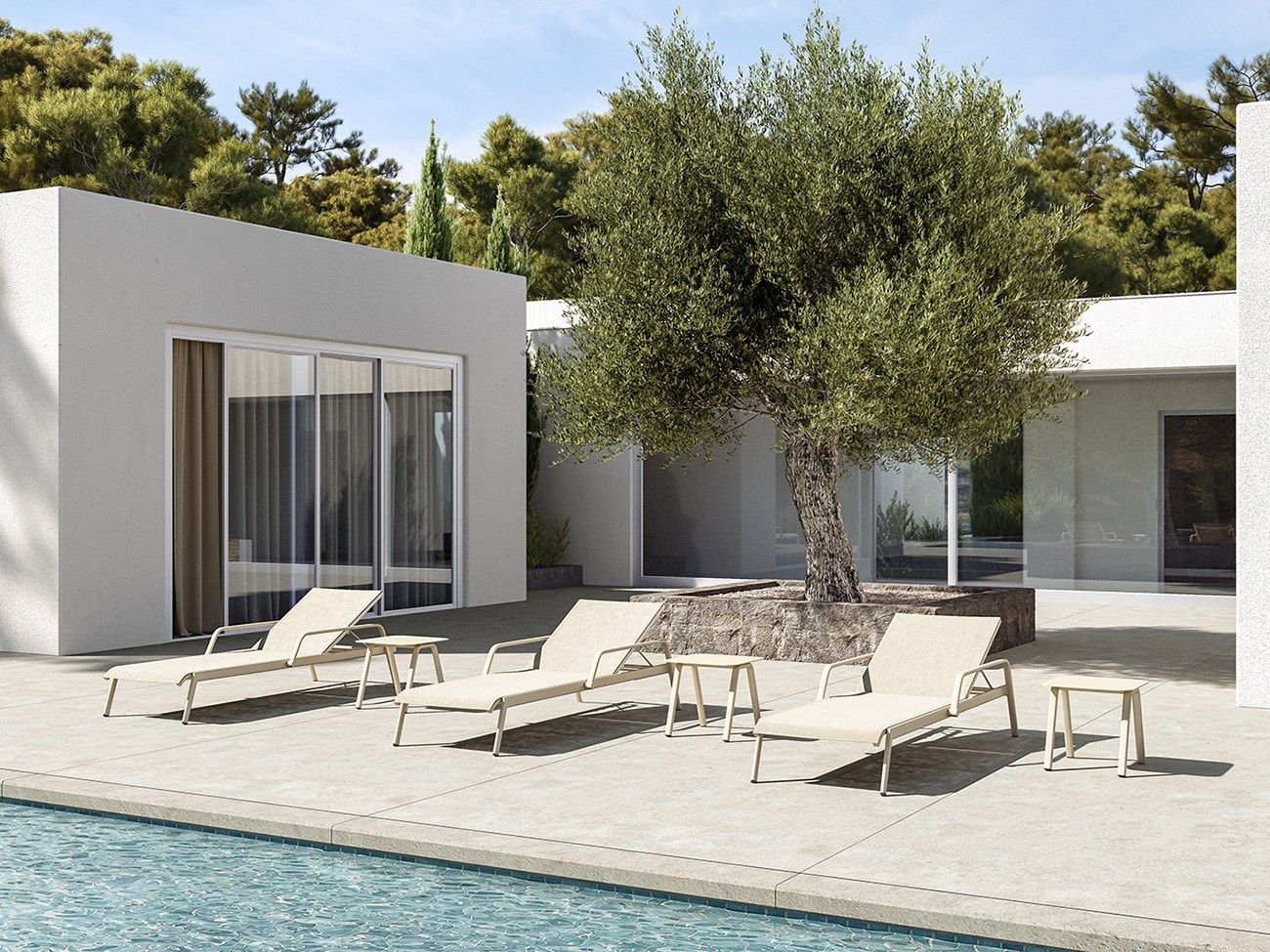 Квадратный садовый столик VINEKO Heather ARCH-00044993 - Вид №1