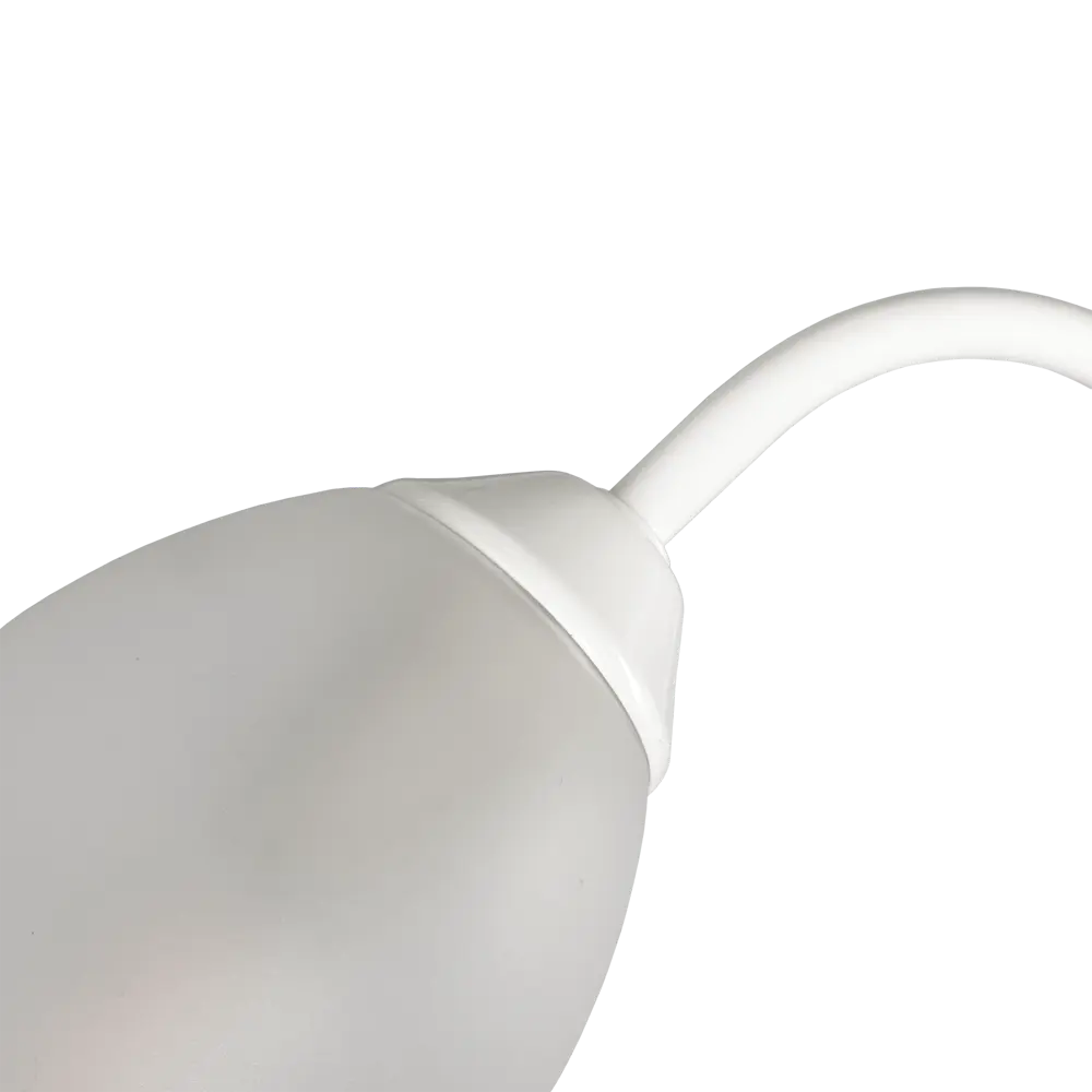 Настенный светильник бра Vitaluce Кэтти 1 лампа 3м² Е14 цвет белый глянцевая STLM-2149138 - Вид №3