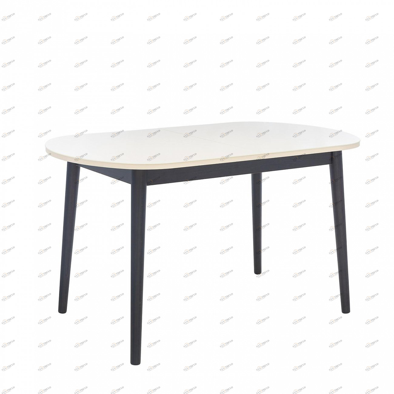 Обеденный стол раздвижной венге Leset "Акра 2Р" IMPEX  00-3967207 Белый;венге 