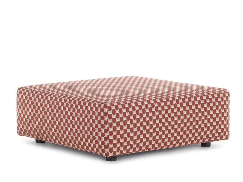 Ткань съемный квадратный садовый пуфик Kartell Plastics ARCH-00094094 - Вид №4