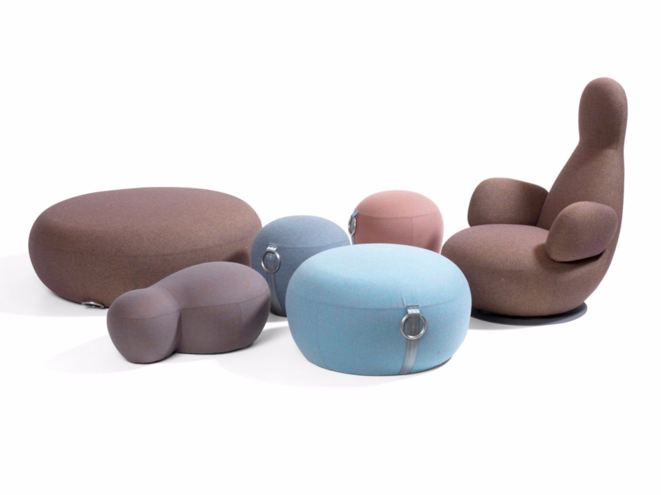 Ткань пуф Bla Station PUCCA 0542 ARCH-00128090 - Вид №2